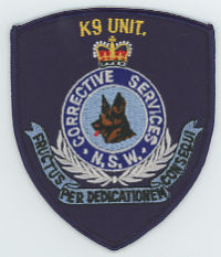 FOREIGN,AUSTRALIA,NEW SOUTH WALES CORRECTIVE SERVICES K-9 1